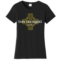 Dun Na Ngall Donegal Ireland Vintage Celtic Cross Women's T-Shirt