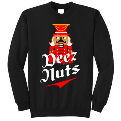 Deez Nuts Nutcracker Shirt Funny Ugly Christmas Xmas Sweatshirt