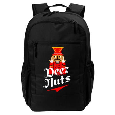 Deez Nuts Nutcracker Shirt Funny Ugly Christmas Xmas Daily Commute Backpack