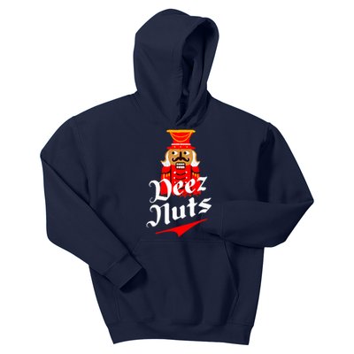 Deez Nuts Nutcracker Shirt Funny Ugly Christmas Xmas Kids Hoodie