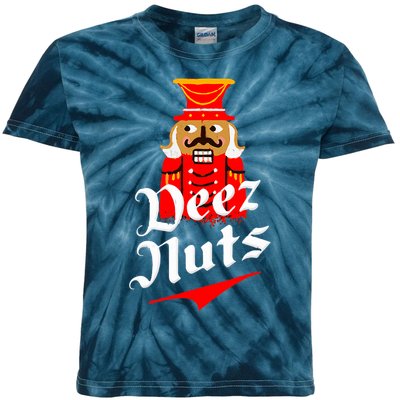 Deez Nuts Nutcracker Shirt Funny Ugly Christmas Xmas Kids Tie-Dye T-Shirt