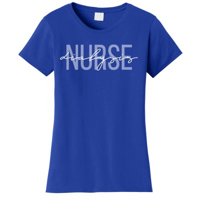 Dialysis Nurse Nephrology Nursing Gift Women's T-Shirt