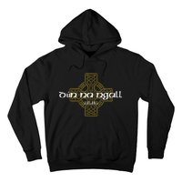 Dun Na Ngall Donegal Ireland Vintage Celtic Cross Hoodie