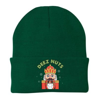 Deez Nuts Nutcracker Nut Funny Christmas Pjs  Knit Cap Winter Beanie