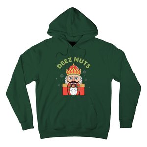 Deez Nuts Nutcracker Nut Funny Christmas Pjs  Hoodie