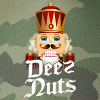 Deez Nuts Nutcracker Nut Funny Xmas Christmas Pajama Family Legacy Tie Dye Trucker Hat
