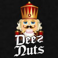 Deez Nuts Nutcracker Nut Funny Xmas Christmas Pajama Family Ladies PosiCharge Tri-Blend Wicking Tank