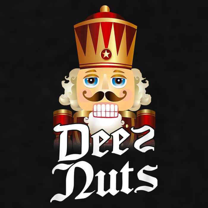 Deez Nuts Nutcracker Nut Funny Xmas Christmas Pajama Family Ladies PosiCharge Tri-Blend Wicking Tank