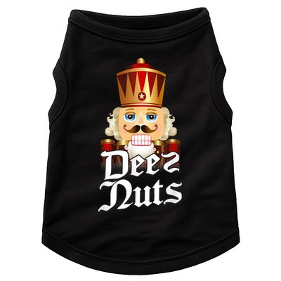Deez Nuts Nutcracker Nut Funny Xmas Christmas Pajama Family Doggie Tank