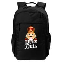 Deez Nuts Nutcracker Nut Funny Xmas Christmas Pajama Family Backpack