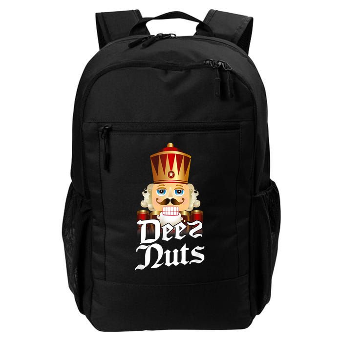 Deez Nuts Nutcracker Nut Funny Xmas Christmas Pajama Family Backpack
