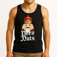 Deez Nuts Nutcracker Nut Funny Xmas Christmas Pajama Family Tank Top