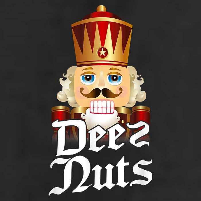 Deez Nuts Nutcracker Nut Funny Xmas Christmas Pajama Family Microfiber Hand Towel