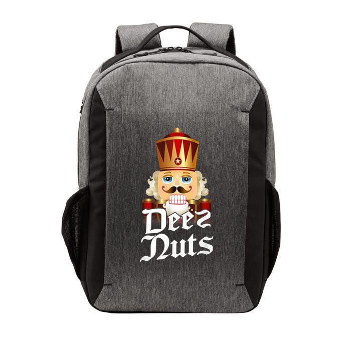 Deez Nuts Nutcracker Nut Funny Xmas Christmas Pajama Family Vector Backpack