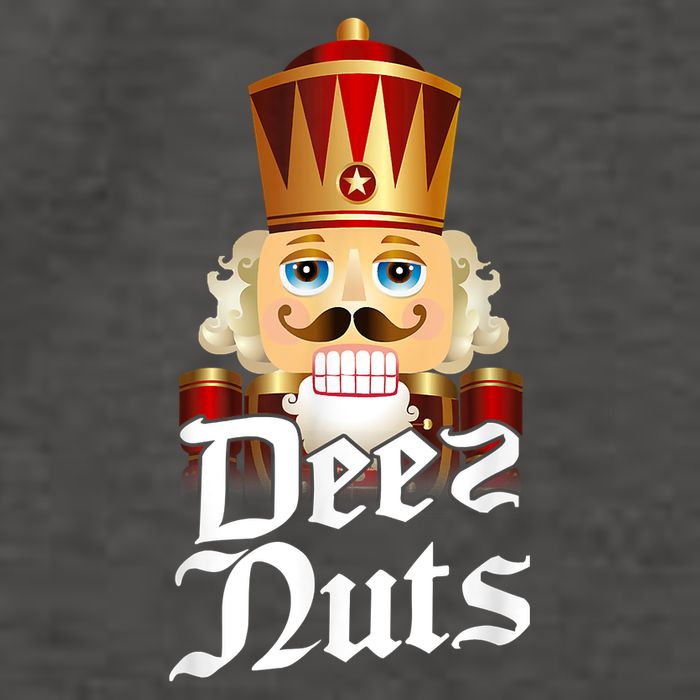 Deez Nuts Nutcracker Nut Funny Xmas Christmas Pajama Family Vector Backpack