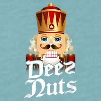 Deez Nuts Nutcracker Nut Funny Xmas Christmas Pajama Family Sueded Cloud Jersey T-Shirt