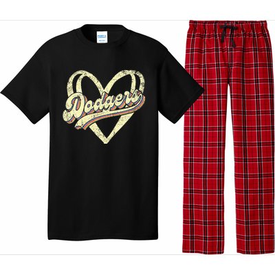 Dodgers Namefirst Name Pajama Set