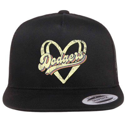 Dodgers Namefirst Name Flat Bill Trucker Hat