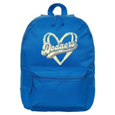 Dodgers Namefirst Name 16 in Basic Backpack