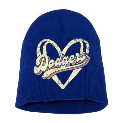 Dodgers Namefirst Name Short Acrylic Beanie