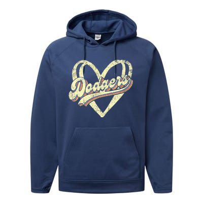 Dodgers Namefirst Name Performance Fleece Hoodie