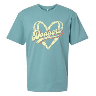 Dodgers Namefirst Name Sueded Cloud Jersey T-Shirt