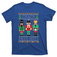 Deez Nuts Nutcracker Funny Ugly Christmas Sweater Xmas T-Shirt