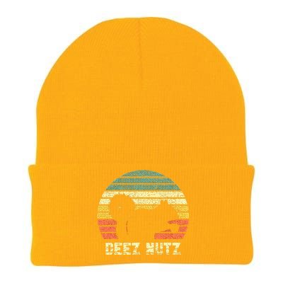 Deez Nuts Nutcracker Squirrel Deez Nutz Deezs Nut Funny Knit Cap Winter Beanie