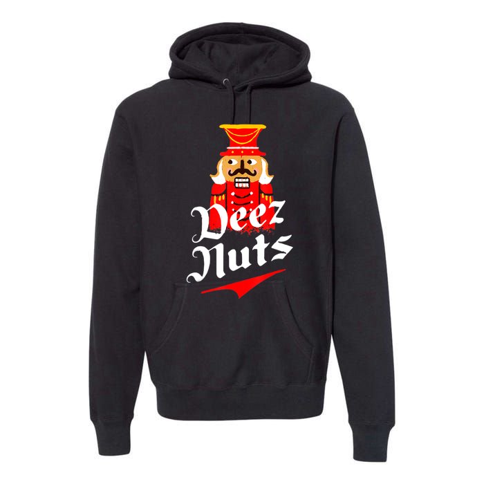 Deez Nuts Nutcracker Shirt Funny Ugly Christmas Sweater Premium Hoodie