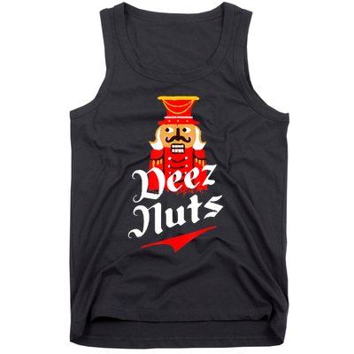 Deez Nuts Nutcracker Shirt Funny Ugly Christmas Sweater Tank Top