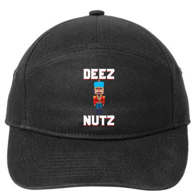 Deez Nutz Nutcracker Nuts Holiday Christmas 7-Panel Snapback Hat