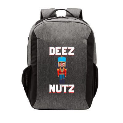 Deez Nutz Nutcracker Nuts Holiday Christmas Vector Backpack