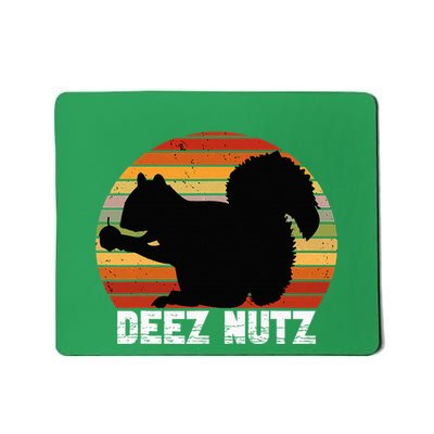 Deez Nutz Nutcracker Squirrel Gopher Chipmunk Mousepad