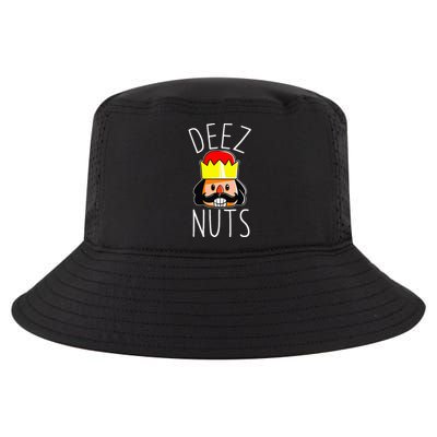 Deez Nuts Nutcracker Funny Christmas Nut Cracker Meme Cool Comfort Performance Bucket Hat