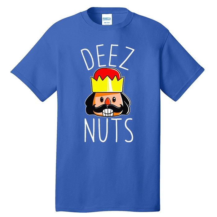 Deez Nuts Nutcracker Funny Christmas Nut Cracker Meme Tall T-Shirt