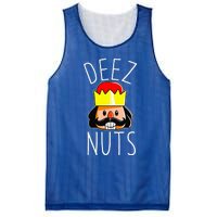 Deez Nuts Nutcracker Funny Christmas Nut Cracker Meme Mesh Reversible Basketball Jersey Tank