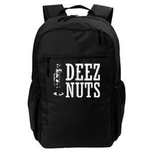 Deez Nuts Nutcracker Nut Christmas Funny Xmas Pajama Daily Commute Backpack