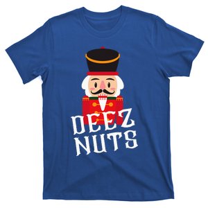 Deez Nuts Nutcracker Nut Wo Funny Christmas Pjs T-Shirt