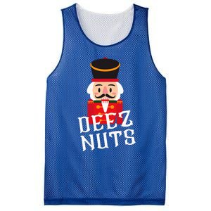 Deez Nuts Nutcracker Nut Wo Funny Christmas Pjs Mesh Reversible Basketball Jersey Tank