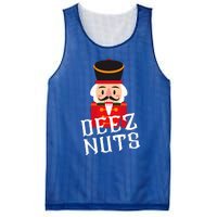 Deez Nuts Nutcracker Nut Wo Funny Christmas Pjs Mesh Reversible Basketball Jersey Tank