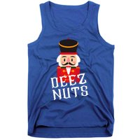 Deez Nuts Nutcracker Nut Wo Funny Christmas Pjs Tank Top