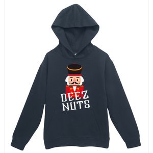 Deez Nuts Nutcracker Nut Wo Funny Christmas Pjs Urban Pullover Hoodie