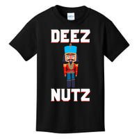 Deez Nutz Nutcracker Nuts Holiday Christmas Funny Novelty Kids T-Shirt