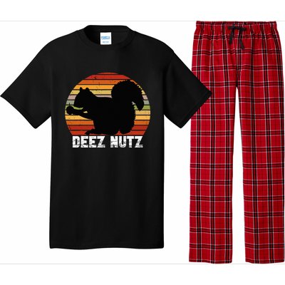 Deez Nutz Nutcracker Squirrel Gopher Chipmunk Dees Nuts Pajama Set