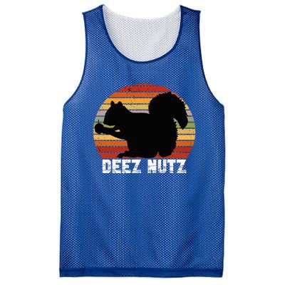 Deez Nutz Nutcracker Squirrel Gopher Chipmunk Dees Nuts Mesh Reversible Basketball Jersey Tank