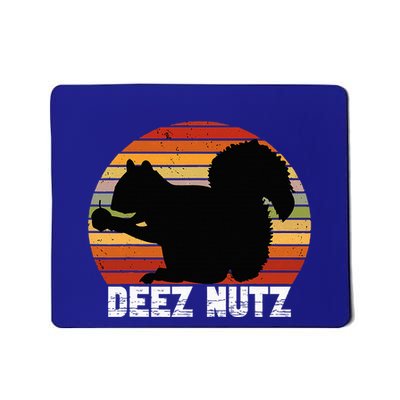 Deez Nutz Nutcracker Squirrel Gopher Chipmunk Dees Nuts Mousepad