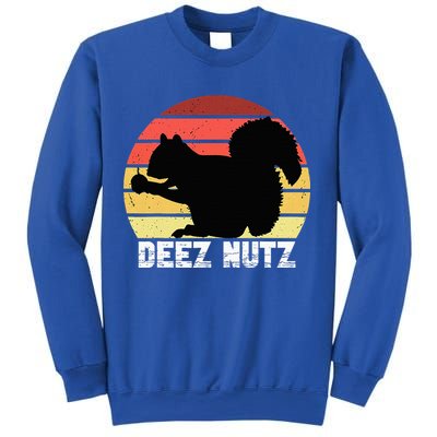 Deez Nutz Nutcracker Squirrel Gopher Chipmunk Dees Nuts Sweatshirt