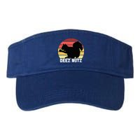 Deez Nutz Nutcracker Squirrel Gopher Chipmunk Dees Nuts Valucap Bio-Washed Visor