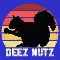 Deez Nutz Nutcracker Squirrel Gopher Chipmunk Dees Nuts Valucap Bio-Washed Visor