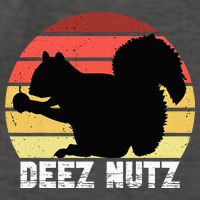 Deez Nutz Nutcracker Squirrel Gopher Chipmunk Dees Nuts Vector Backpack